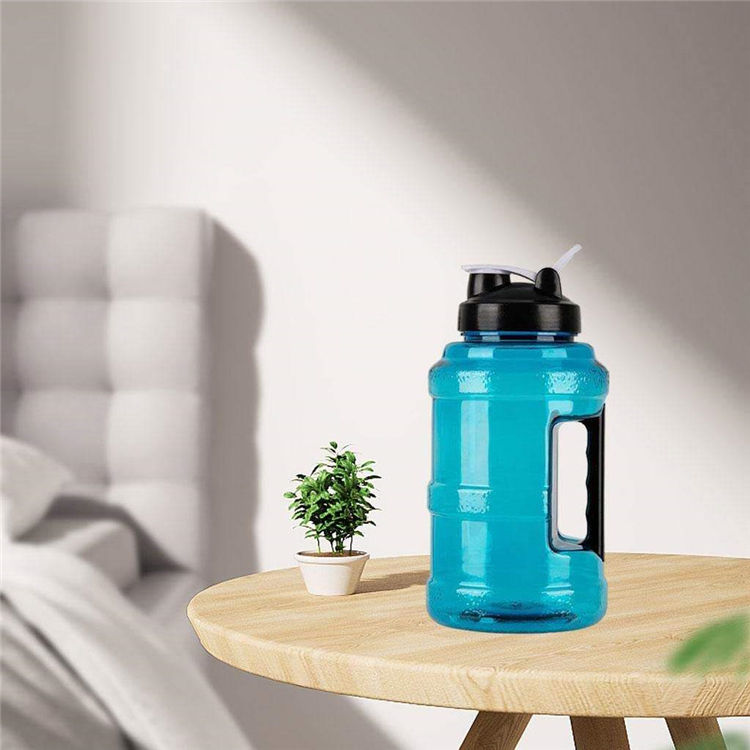 Leak Proof Plastic Gym Sport Drinking Drink Water Bottle With Carrying Handle