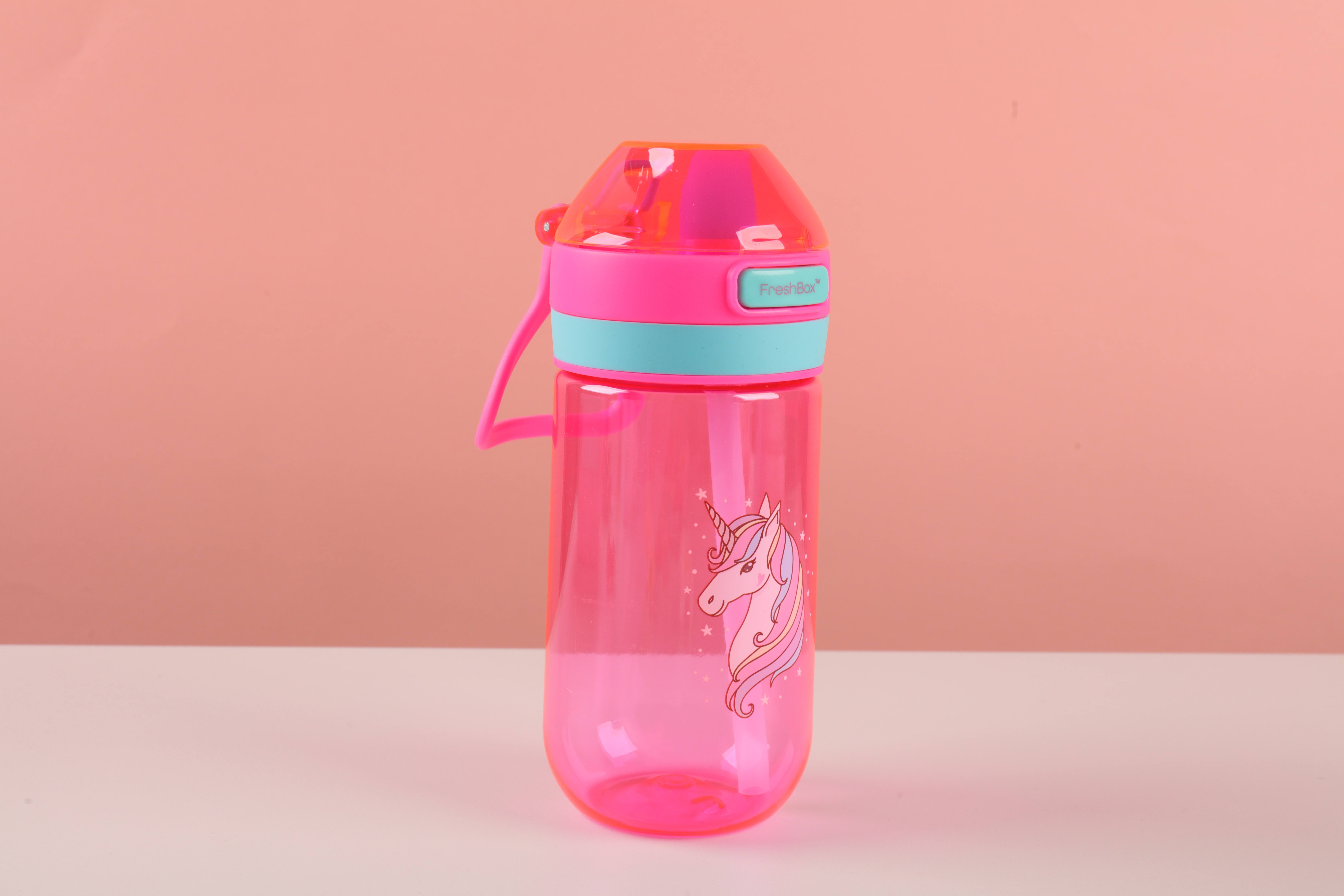 School Kids Leak-Proof Travel Children Plastic Food Insulated Kids PP Material Lunch Box Set and Water Bottle