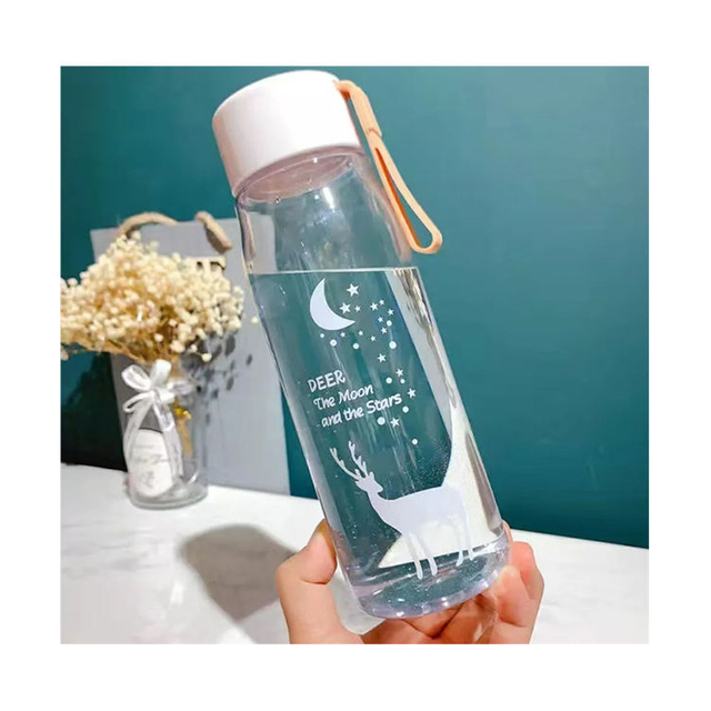 Customized Logo Water Bottle Botellas De Plastico Para Agua 20 Oz 20Oz Cute Water Bottle for Adults
