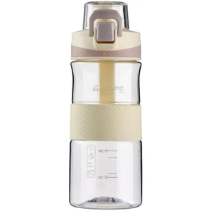 Botellas De Agua Reutilizables Bpa Free Drink Water Eco Drinking Bottle With Straw Lid and Flip Bottles