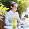 24oz Bpa Free Plastic Tumbler with Straw and Lid Double Walled clear Plastic Tumbler with Straw