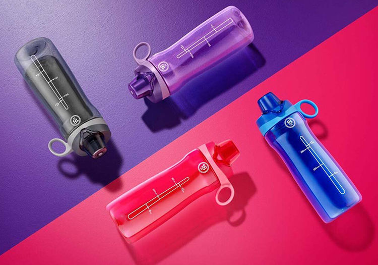 Outdoor 32oz BPA FREE Plastic Fitness Sports Shaking Cup Large-capacity Gym Water Bottles Customize Motivation and logo