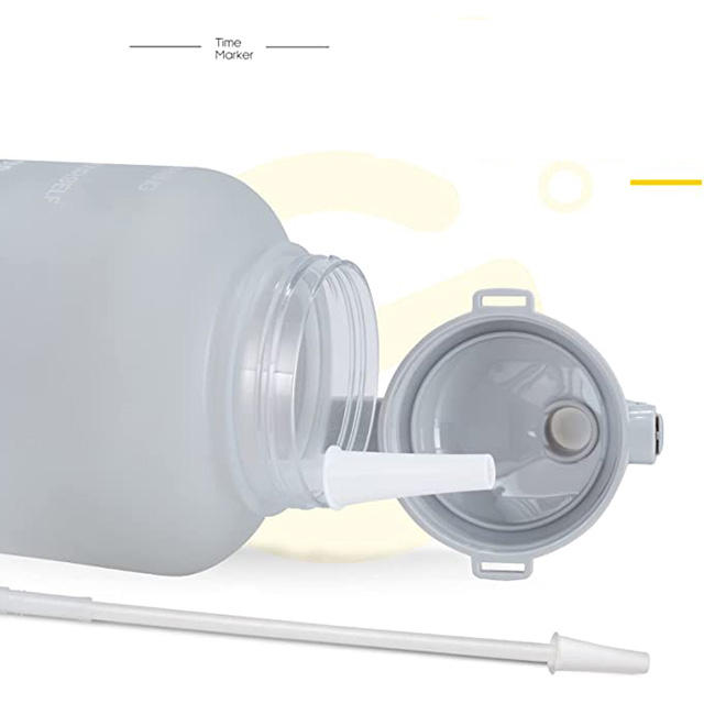 128OZ 3.78L square Leak-proof Gift Outdoor Sports clear BPA FREE Plastic Water Bottle Soft Plastic Water Bottle