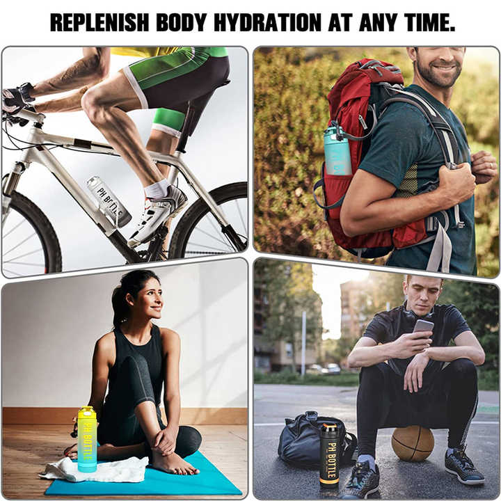Garrafa De Agua Esportiva Botella De Agua Para Personalizar Gym Bottle 1L Eco Friendly Product 2023 Reusable Water Bottles