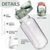 Botol Minum 2.2L 2.2 Litre 2200ml Half Gallon Large Capacity Plastic Gym Fitness Sports Bottles Water Bottle