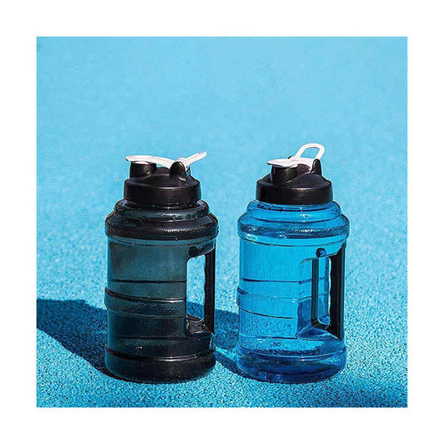 Bouteille De Sport Water Bottle Jug Large Capacity Transparent Leak-Proof Big Plastic Sports Water Jug Bottle With Handle