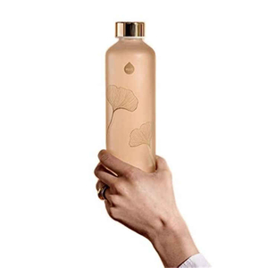 32Oz 32 Oz High Quality Elegant Hot and Cold Water Bpa Free Borosilicate Glass Water Bottle With Cap