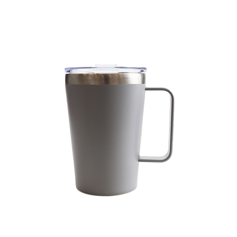 Stainless Steel 12oz Tumbler with Handle Tumblers Wholesale Bulk Coffee Mug