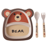 New Bamboo Fiber Children Dinnerware Hot Selling Kids Dinner Set