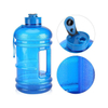 Custom Logo 64Oz Botella De Agua De 2 Litros Bpa Free Half Gallon Blue Plastic Sports Gym Water Bottle
