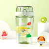 2024 New Bpa Free 650Ml Botella De Agua Ninos Cartoon Kid Drink Water Bottle With Straw