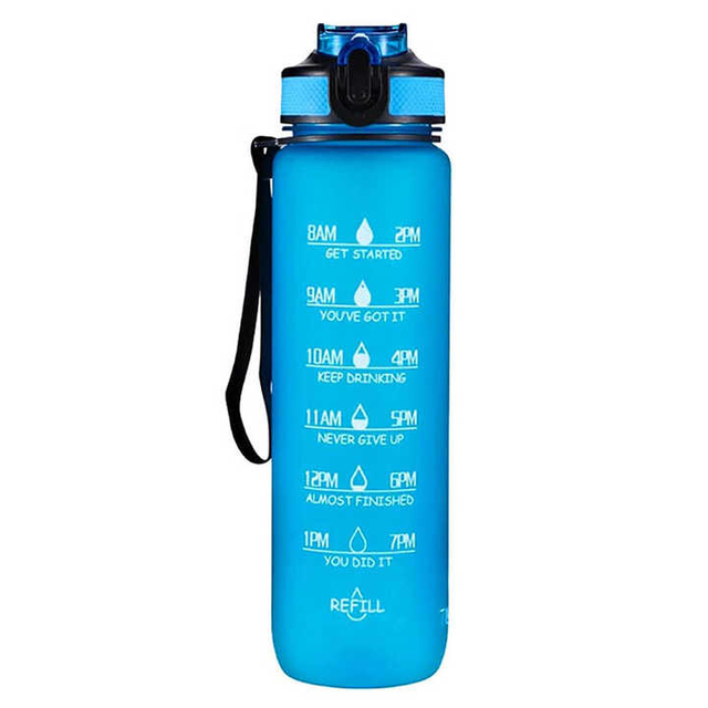 Garrafa De Agua De Plastico Botella Agua Deportiva Transparent Hydracy Bottles With Custom Logo Plastic Ladies Water Bottle
