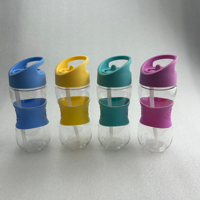 Sports High-value High Temperature Resistant Portable Food-grade Plastic Children Straw Water Bottle