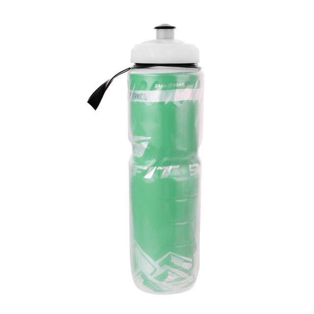 High Quality Double Wall Insulated Bike Bicycle Cycling Mountain 650 ml Sports Drink Plastic Water Bottle With Air Seal Lid
