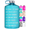 Custom Logo Wholesale Bpa Free 128 Oz 128Oz Motivational Tritan Plastic Gym Drink Bottle Water Bottle for Sport