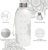 Bpa Free Botellas De Agua Personalizadas De Plastico 600 Ml 600Ml Tritan Frosted Drinking Bottle Plastic Water Bottle for Girls