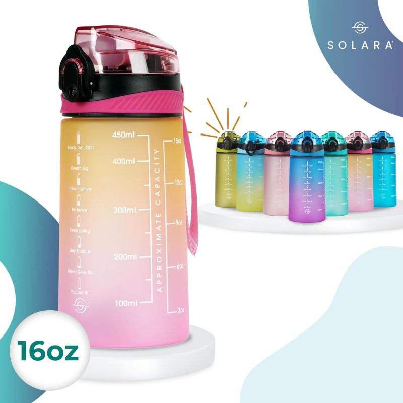 Wholesale Personalized Kids Water Bottle Back to School Gifts Kids Water Tumbler Custom Kids Bottle with Straw