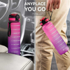 Botella Para Agua 1Litro Bottles With Straw With Custom Logo Wide Mouth Plastic 32Oz Sports Water Bottle