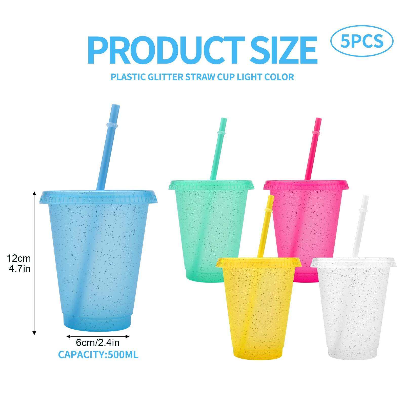 480ML 720ML Candy Color High Appearance Level Leakproof Drink Milk Portable Party Event Plastic Sippy Cup