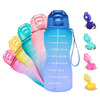 2 Litre/1 Gallon Plastic Large Capacity Portable Tritan Portable Sport Popular Custom logo Gym Water Bottle for Gym