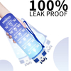 1L Popular Stcoked Customized Logo Motivational Sports Water Bottle Portable Plastic Water Bottle With Strap