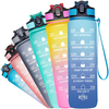In Stock Leakproof BPA Free Drinking Water Bottle with Time Marker