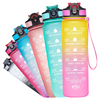 In Stock Leakproof BPA Free Drinking Water Bottle with Time Marker
