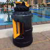 2.2L Large Capacity Gym Big Mouth Handle Portable Jug BPA Free PP Fitness Cold Water Bottle Outdoor Protein Shaker