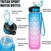 Custom logo and Color BPA-Free Big 32 oz Plastic Sport Water Bottle