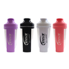 New Style Custom Color and logo 600ml Plastic Sport Water Bottle clear Gym Protein Shaker Bottle With Stirring Ball