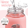 Hot Sale 2L Water Bottle with Straw and Handle Leakproof Motivational Time Marker Water Bottle with Silicone Sleeve
