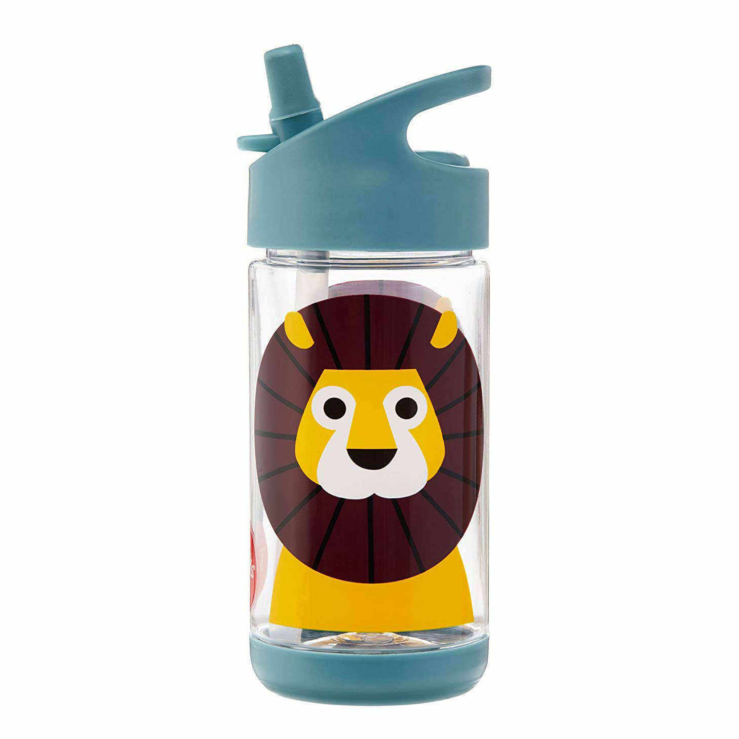 BPA Free Plastic Cartoon Baby Water Bottle With Straw Kids