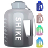 Leakproof Sports Plastic Gallon Water Bottle with Straw 2024 Best Selling 1 Gallon GYM Water Jug Custom Packing Acceptable