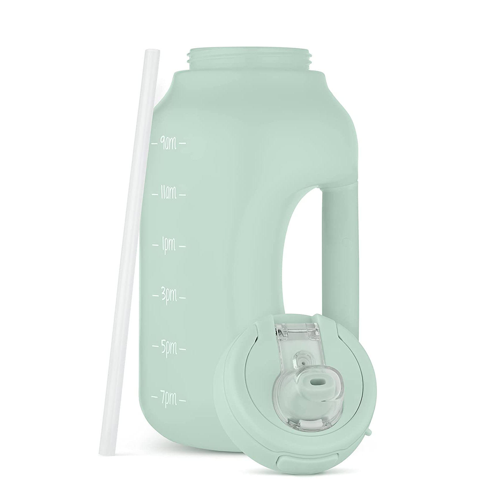 Wholesale Half Gallon Water Bottle with Side Handle Large Capacity Water Jug for Gym Sport Water Bottle