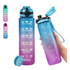 Outdoor Customized Drinking Plastic Water Bottle Time Marking Water Bottle