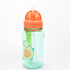 350ml Factory Direct Selling Customizable Color and Pattern logo Hot Selling Children's Cartoon Portable Straw Cup with Cover
