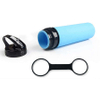 Food Grade 600ML Silicone Travel Camping Folding Water Bottle