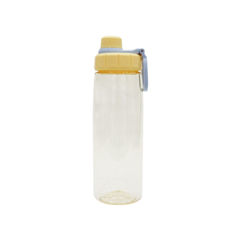 Custom Logo 750Ml Colorful Transparent Portable Plastic Sports Water Bottle Bottles With Rope
