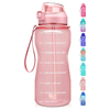 2000ml Custom 2 Liter Plastic Water Bottle with Straw Gradient