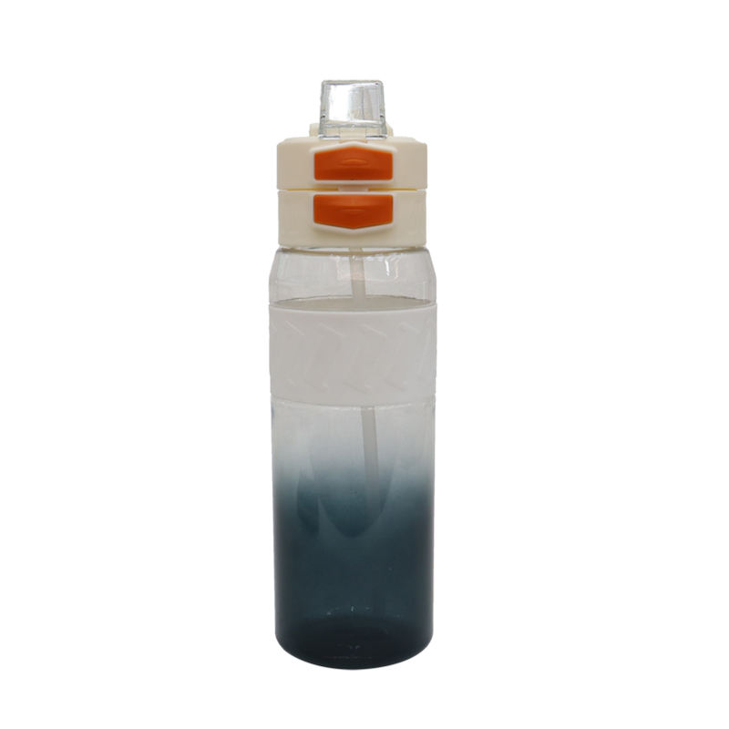 1000ml 2024 New Fashion Color High-Quality Light Luxury Outdoor Sports Fitness Exercise Travel Plastic Cup With Rope