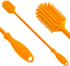 Food Grade Silicone Baby Feeding Milk Water Kitchen Set Drink Wineglass Bottle Glass Cup Washing Cleaning Brushes