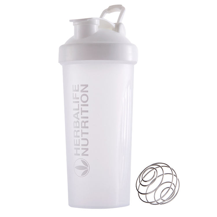 600ml Shaker Bottle Colorful Sports Plastic Protein Shaker Bottle for Gym