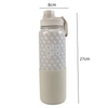 750ml New Sport Stainless Bottle Water with Silicone Base Outdoor Insulated Double Wall Thermos Office Hot Water Bottle