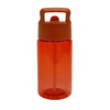 Wholesale Simple Straight Plastic Water Bottle with Dual Capacity Outdoor Portable Straw Water Bottle