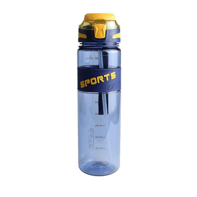 1000ml BPA Free 32oz Plastic Drinking Sports Tritan Drink Water Bottles with Silicone Suction Nozzle