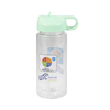 Kids Portable Handle Reusable Printed Pattern Water Bottle 500ml Safe Plastic Water Cup