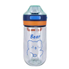 700Ml Cartoon Business Gifts Hiking Clear Cute Plastic Water Bottle With Straw and Handle