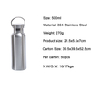 Factory Custom 12/16/20oz Sports Double Wall Stainless Steel Water Cup Thermal Vacuum Insulated Metal Water Bottles Hot and Cold