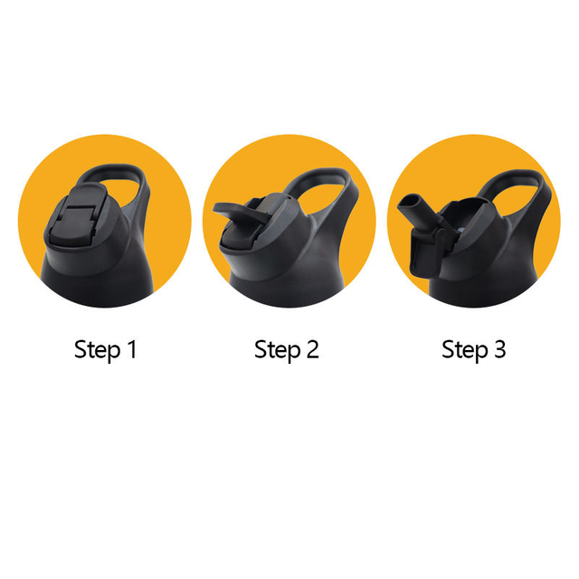 24oz Large Capacity Candy Colored Sports and Fitness Straw Cup