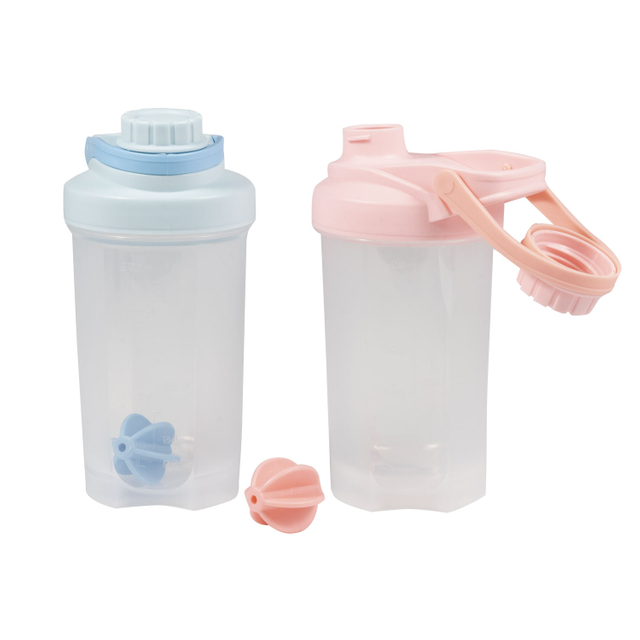 500ML Small Capacity Shaker Bottle for Fitness Sports Mixing Protein Powder Shake Sealed Cup
